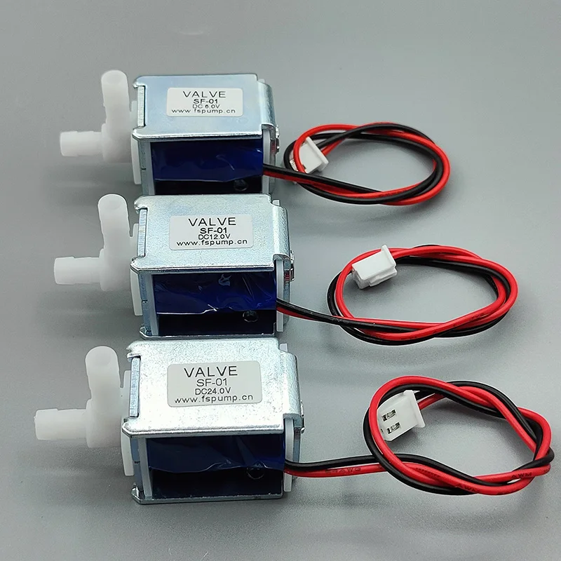 DC 6V MINI Electric Solenoid Valve N/C Normally Closed Water Gas - Foto 3