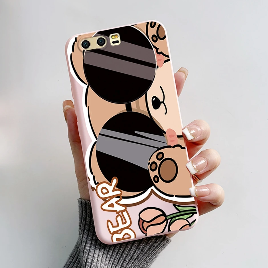 Soft Silicone Cute Patterned Shockproof Back Cover - Fashion Cartoon Design Candy Case