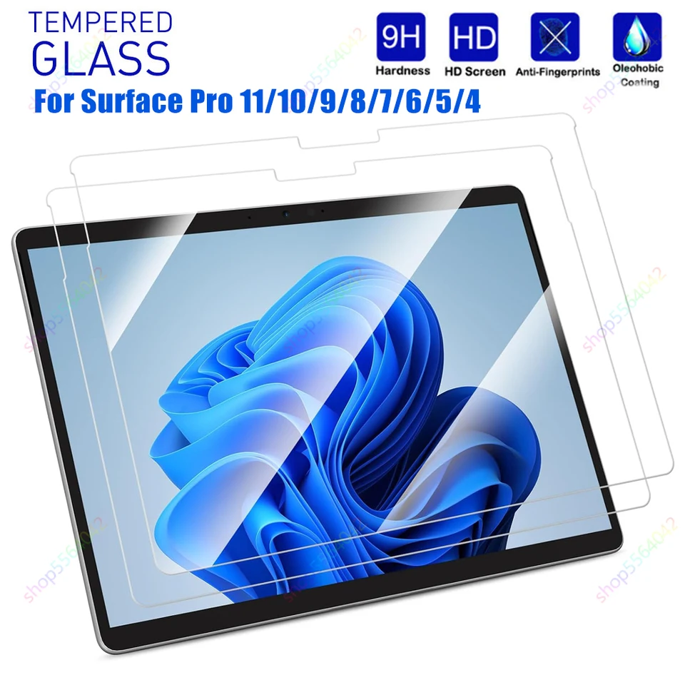 2 Protezioni Schermo Originali VETRO TEMPERATO Per Microsoft Surface - Foto 4