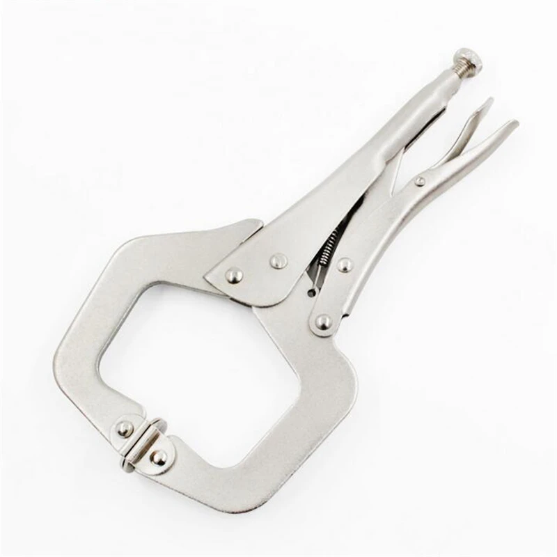 

C-образные плоскогубцы, стальной 11-дюймовый зажим, фиксированные плоскогубцы, деревообрабатывающий уплотнитель, сварочный зажим, многофункциональный, универсальный