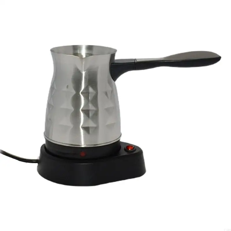 C4DA Stainless Steel Coffee Maker Turkish Electric Coffee Pot Milk Chocolate Warmer