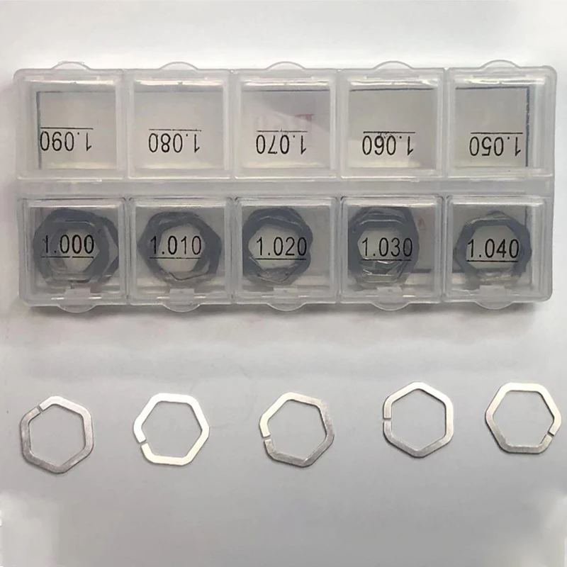 Washer Gasket Kit 50 pcs for Sie-mens Armature lift adjusting shim 0.90-0.99 common rail piezo injector gasket diesel injector washer repair tools