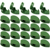 10-50Pcs Plant Climbing Wall Fixture Clips Acrylic Sticker Self-Adhesive Hook Plant Vine Traction Holder Indoor Outdoor Decor 1