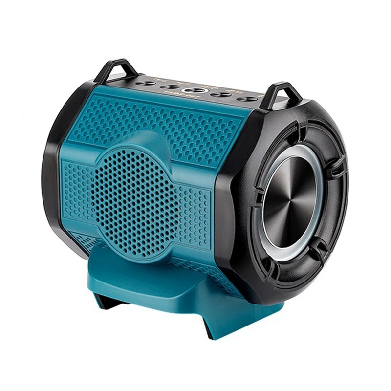 

1 PCS Portable Cordless Wireless Speaker Compatible For Makita 18V Battery Bluetooth Speaker ABS Fit For Makita 18 Volt Battery