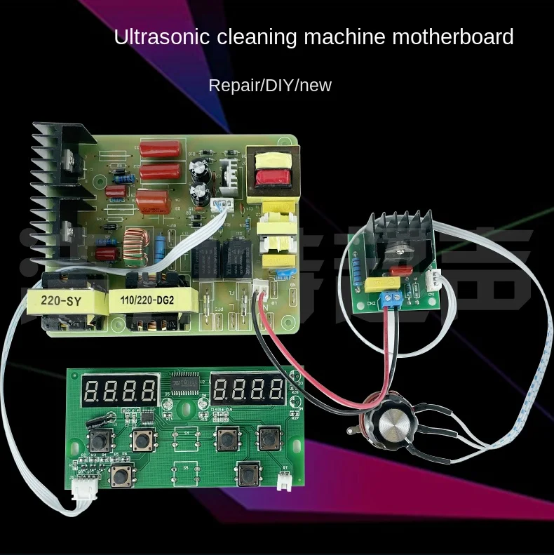 Description Picture 2 of itemUltrasonic Cleaning Machine Driver , Equipment Circuit 40KHz60/120/180W Mechanical DigitalDispl