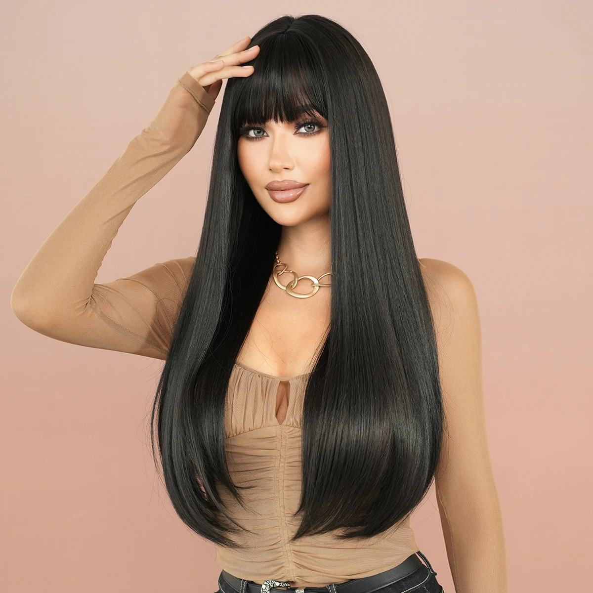 彊美人70XS1830 1220 1420 1826 2030 2230 304 Amazon.com : 7JHH WIGS Long Straight Green Synthetic Wig