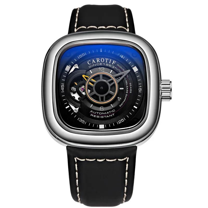 Karotif Trendy Men's Automatic Skeleton Watch with Large Dial