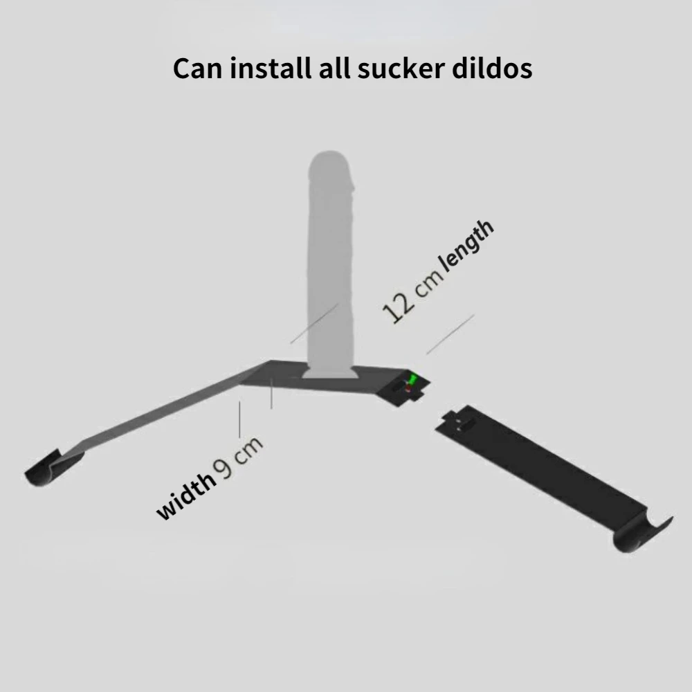 New Sex Furniture Dildo Bracket Accessories Realistic Dildos Telescopic Strong Metal Bracket Masturbation Sex Toy For Women