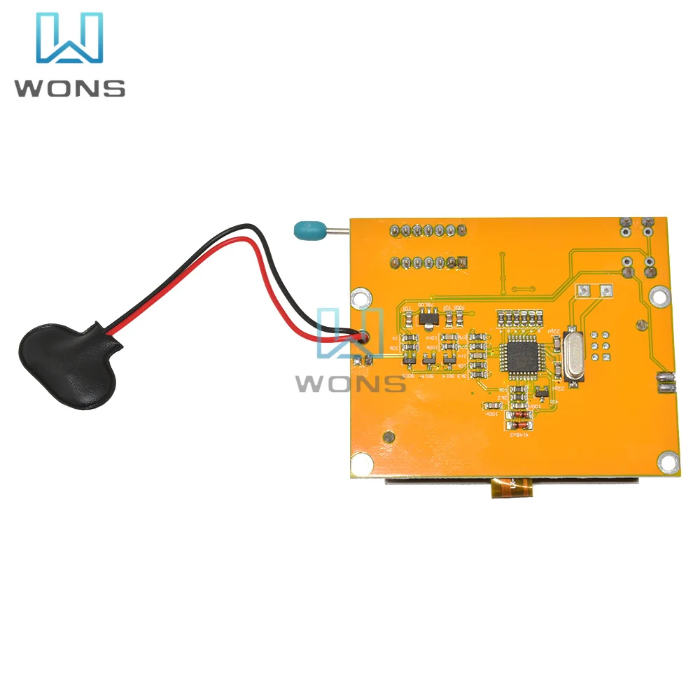 LCD ũ Ƽ Ʈ ׽, LCR-T4 Mega328, M328, 跮 Ʈ ̿, ذ ĿнϽ, ESR 跮, MOS, PNP, NPN, L, C, R