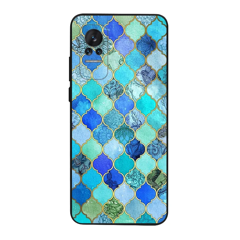 Mermaid Colourful Shiny Scales Silicone Soft Phone Cases Cover for Xiaomi Mi Poco X5 X4 Pro X3 M5 M4 F4 GT F3 M3 C55 C50 C40 F1