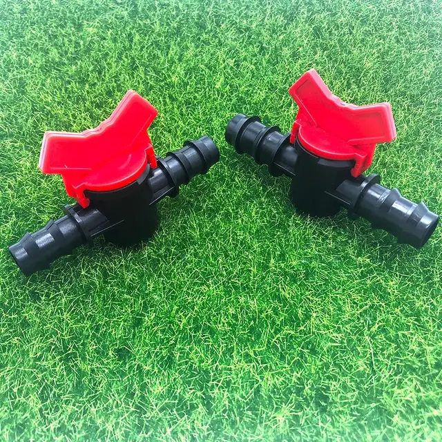 Csepegtető Öntöző Kapcsoló Szelep Dupla Hím Szögesgondozási Szelepek 16 Mm -Es 20 Pe Tömlő Kerti Cső Waterstop -Hoz Az Off Kapcsolón - Image 6