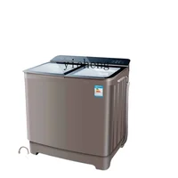 ZK Household Washing Machine Semi-automatic Stainless Steel Double Cylinder Large Capacity Pure Copper Spin-Dry Old-Fashioned 1