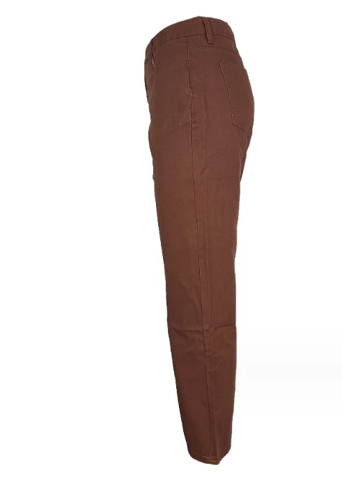 Brown Jeans Fashion Y2K Women High Waist Stretch Loose Straight Leg Female Trousers Streetwear Pants for Women Baggy Trouser