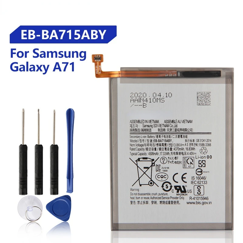Samsung EB-BA715ABY Batería Para Galaxy A71 SM-A7154370mAh