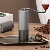 High Quality Aluminum Manual Coffee Grinder Stainless Steel Burr Coffee Grinder Mini Coffee Milling Tools 4