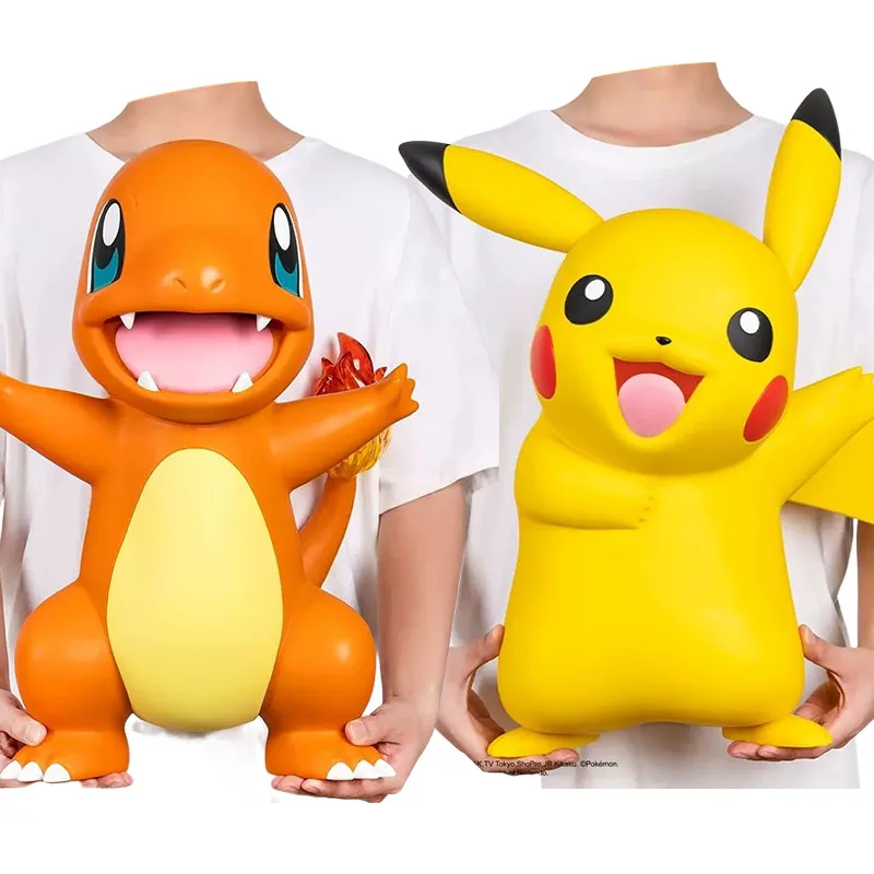 

Charmander Pokemon Oversized 50cm High quality Kawaii Anime Figurine Decoration Collect New Year gift Birthday Christmas gift