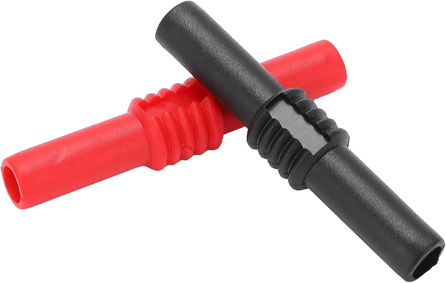 

10Pcs Banana Plug Coupler PVC 4mm Banana Socket Banana Plug Accessory for Electrical Numerical Test