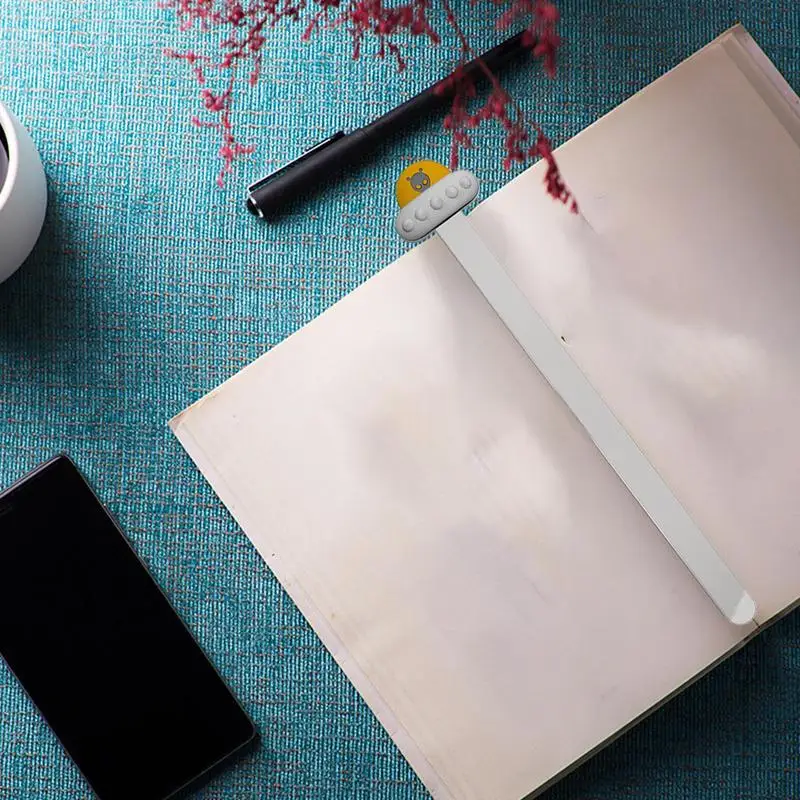 Alien Bookmark Glowing Page Marker 3D Bookmarks From Outer Space Page Markers Decorative Book Holder For Book Lovers For Reading