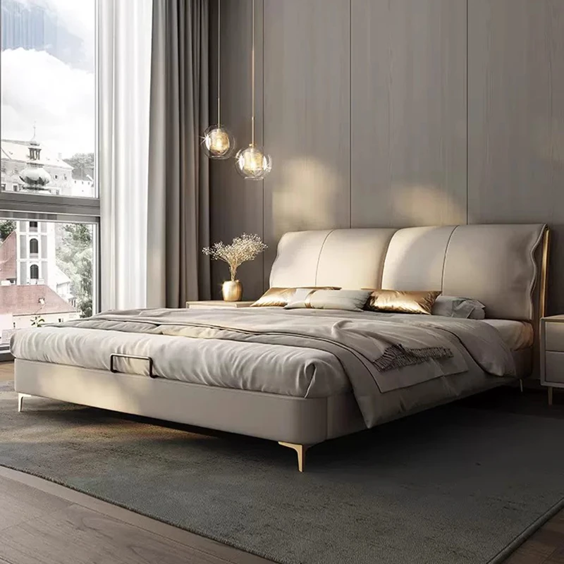 

Bedframe Multifunction Bed Sleeping Platform Sofa Double Luxury Beds Base Bunk Inflatable Camas De Dormitorio Home Furniture