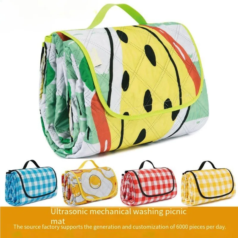 

Picnic mat moisture-proof outdoor portable waterproof lawn camping cushion