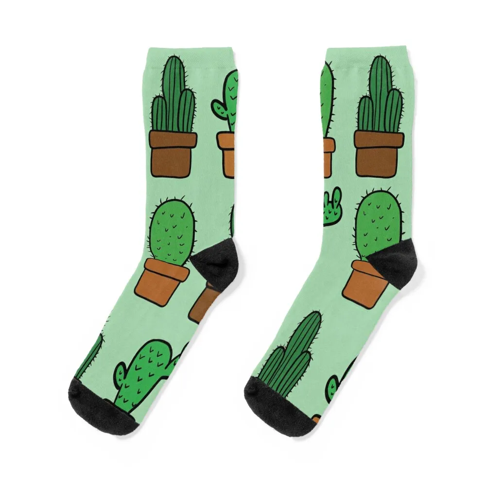 

Cactus set design Socks luxury Soccer happy anime Socks For Women Men's