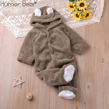 Cartoon Bear Baby Romper 1