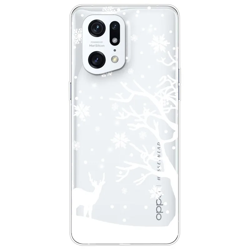 Transparent Soft TPU Silicone Phone Case with Clear Bumper - Lovely Design