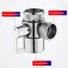 Handheld Faucet Diverter Valve Shower Head For Home Bathroom Kitchen Faucet Adapter Set Adjustable Diverter Valve Faucet 3