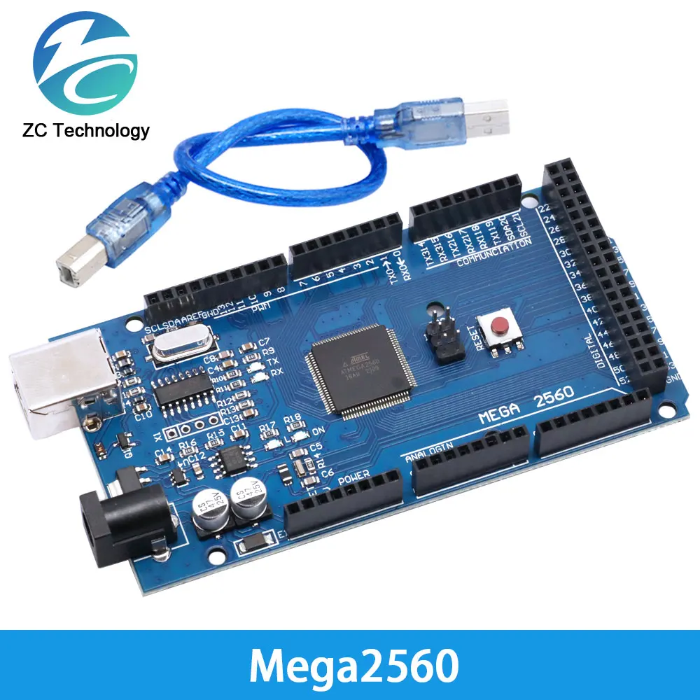 Модуль Сенсорного цветного экрана TFT LCD 3,2 дюйма + плата адаптера экрана 3,2 дюйма + Mega2560 Mega 2560 R3 CH340 с USB для комплекта Arduino (art.: 3920bf124e004) - 3920bf124e004