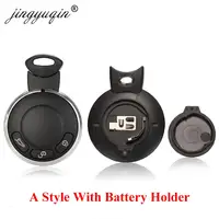 jingyuqin 3 Button Smart Remote Key Case Fob Shell Replacement Keyless Entry Remote Key Cover For BMW Mini Cooper R56 CLUBMAN 6