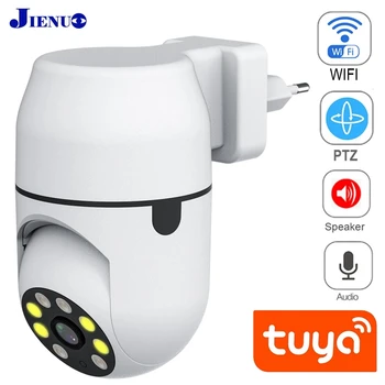 Tuya PTZ IP Camera Wireless Human Auto Tracking Cctv Security Surveillance Smart Cloud Color Night Vision Wifi Home Cam 1