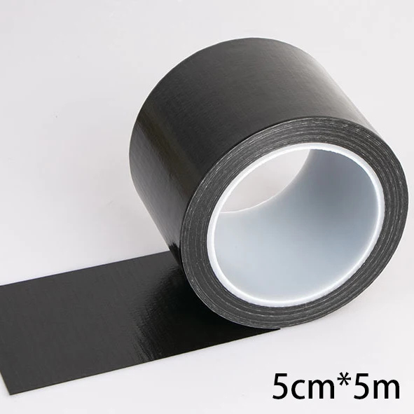 High Viscosity Self Adhesive Black Cloth Based Tape for Seat Cushion Repair Leather Seat Sofa Leak Wear-Resistant Multipurpose