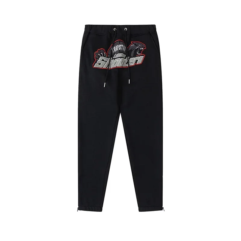 

Zipper Sweatpants Men Classic Models of Mens Sports Pants in Europe and The United States Letters Embroidered Male Sports Pants