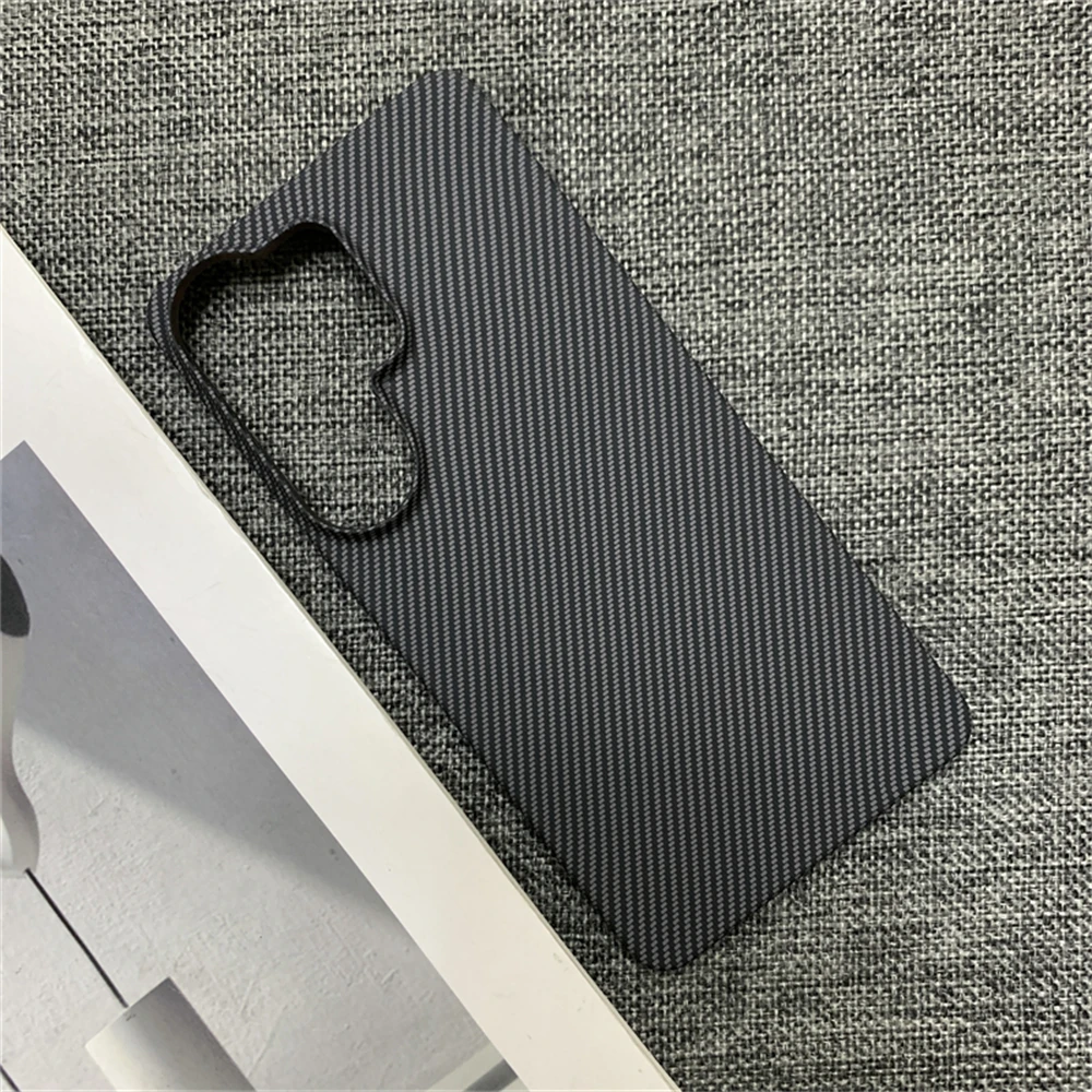 Ultra Slim Carbon Fiber Luxury Thin Business Armor Cover