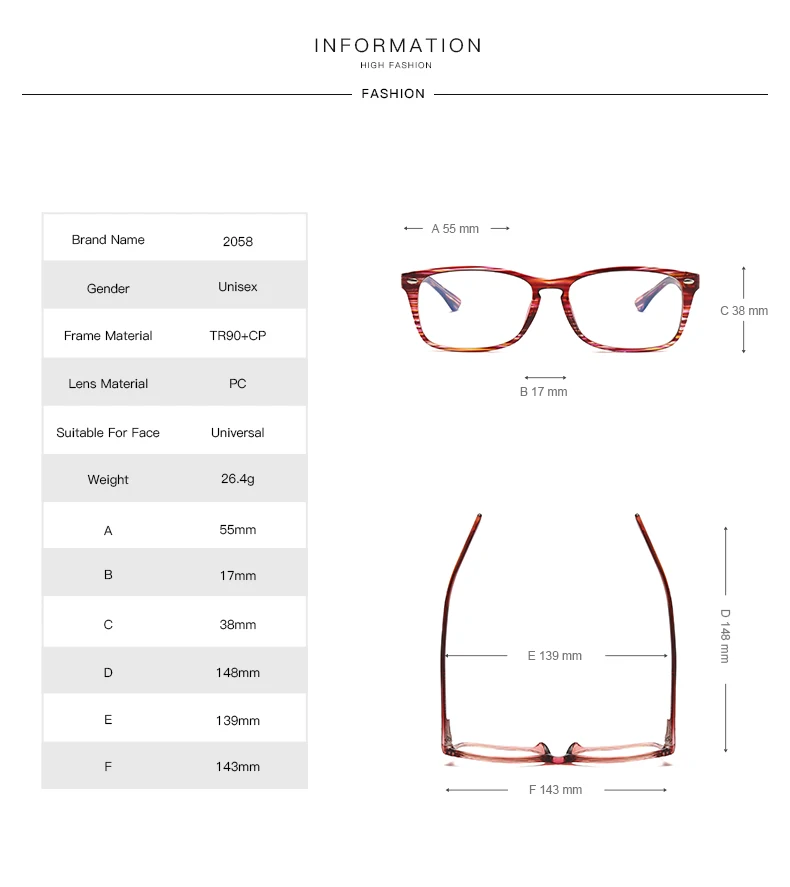 Decorative Glasses Women Anti Blue Light Computer Eyeglass Frames Optical Lenses Myopia Eyeglasses Men's Eyewear Women's Apparel best blue light blocking glasses