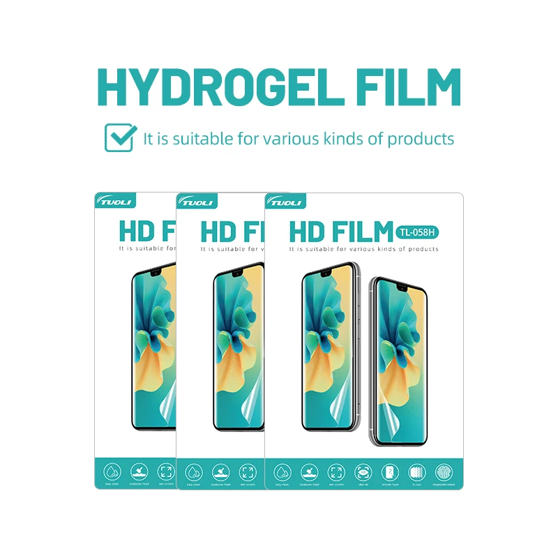 HD Plotter High Viscosity Mobile Phone Soft Film TPU Sticker Sheet TL168 Hydrogel Cutting Machine Special 50pcs