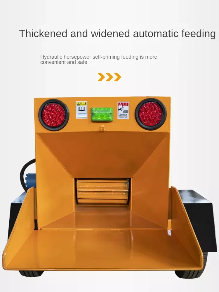 Diesel Engine Wood Chipper Machine  Branch Shredder 4 Inch 5inch 7inch Log High Effiency  Large Capacity 8 Tons/hour 5