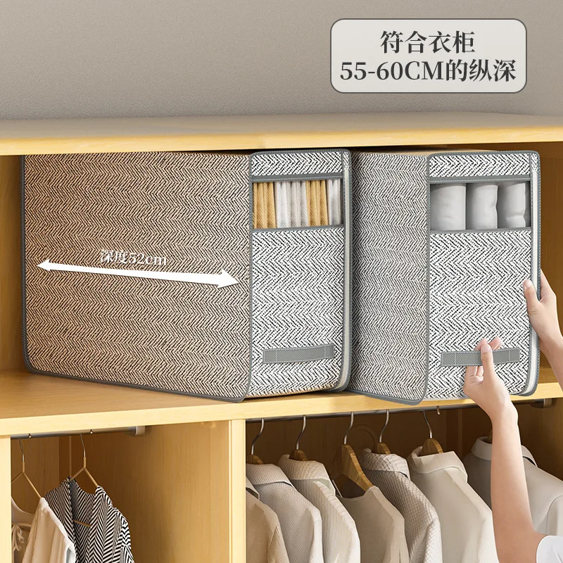 Household Quilt Storage Bag for Clothes Quilt Organiser Large Capacity Clothing Storage Basket Moving Bags High Quality