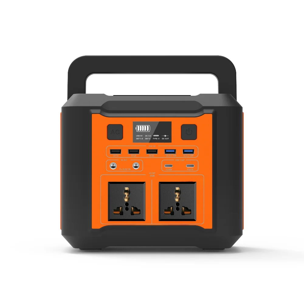 

Solar Energy Power Station 500 Watts Emergency Power Supply Portable Generator