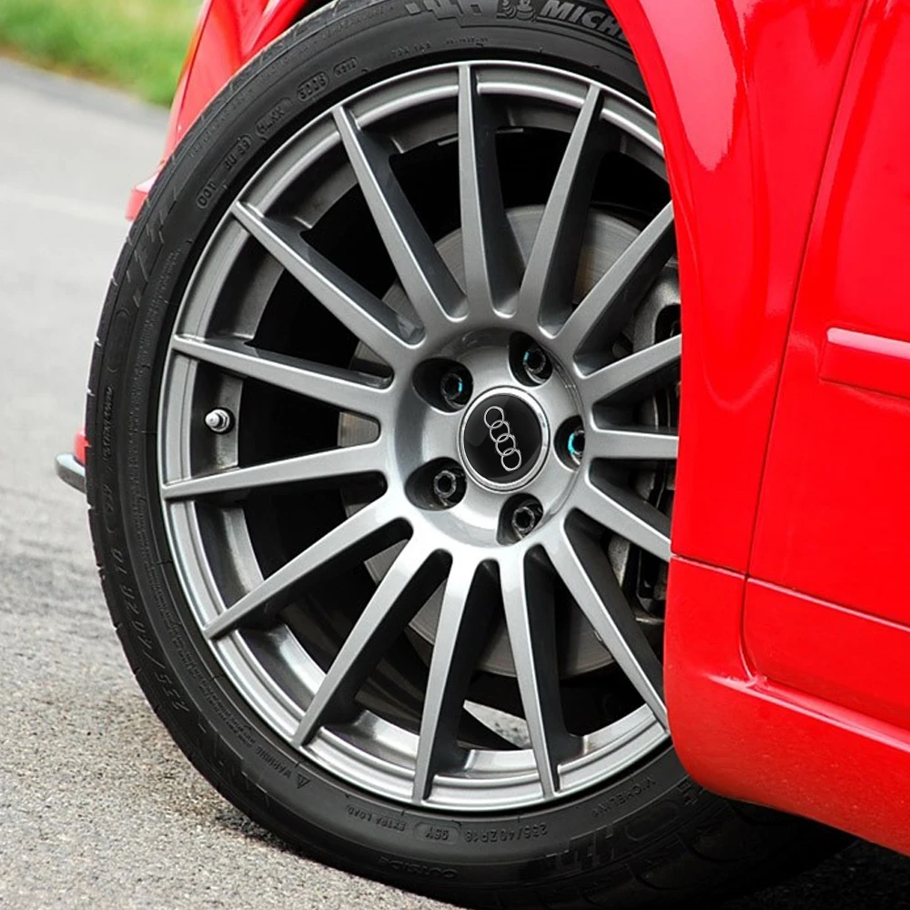 4PCS Car Wheel Center Hub Caps - Stylish Rim Covers Replacement Decoration