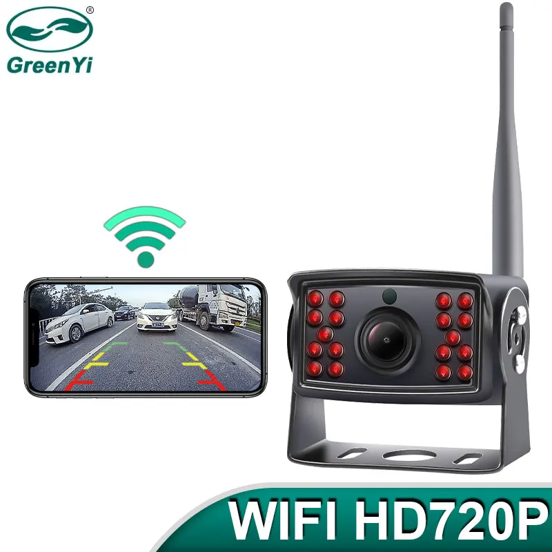 Android Wifi CCD Backup Camera system for RV, Truck, Long Vehicle