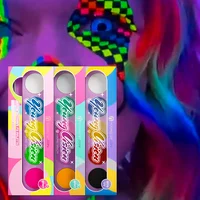Body Face Painting Kit for Kids Adults,10 Color Face Makeup Palette with Brush,Halloween Carnival Artist Cosplay Art Party 2