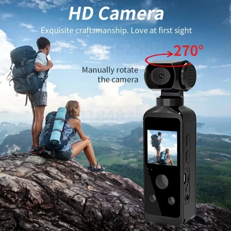 Pocket 4K Mini WiFi Action Camera Submersible Helmet Camcorders Security Protection Professional Outdoor Portable Video Recorder 2