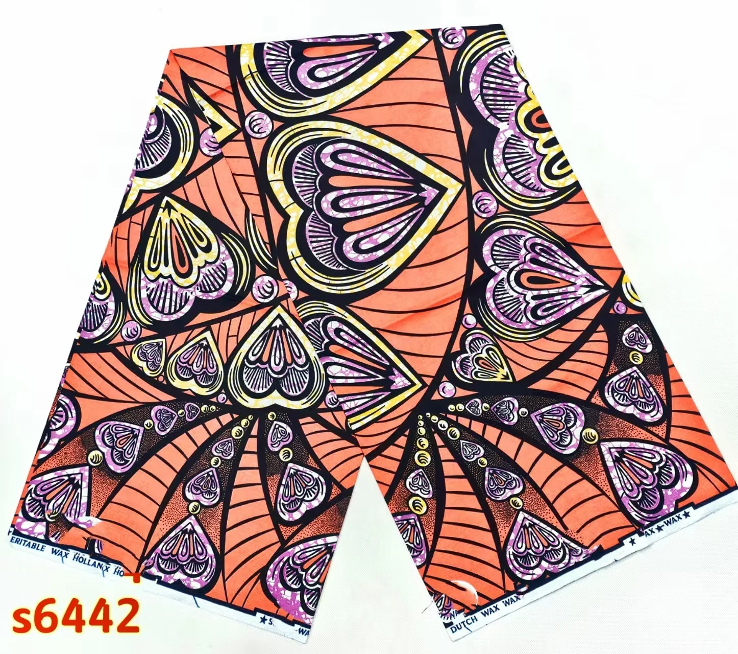 2026 New Style Nigeria Supe- Wax Print Fabric - High Quality African Wax Print Fabric for Patchwork, Clothing & DIY" TT1 4