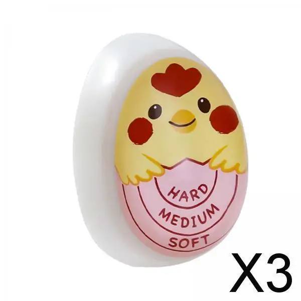 

3xegg отображение таймера для приготовления яиц степень с изменением цвета инструмент для закипания яиц