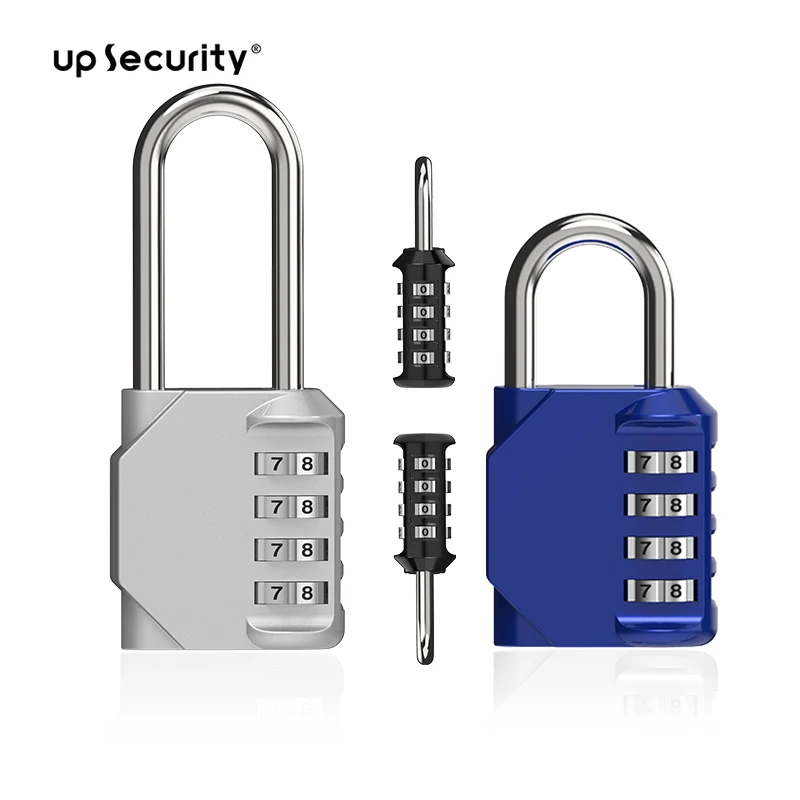 Travel Padlock Anti-theft Backpack Small Padlock Resettable 3/4 Digit Combination thumbnail 7