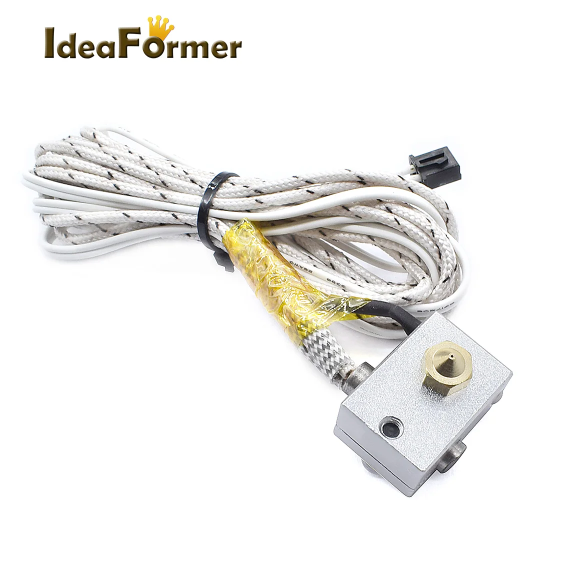 IdeaFormer 12V/24V 50W Neues V6 Heizkit mit 0,4mm Düse für 1,75mm 3D-Drucker Zubehör J-Head Hotend Kit