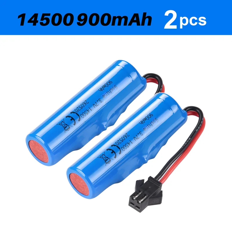 900mah battery 2pc