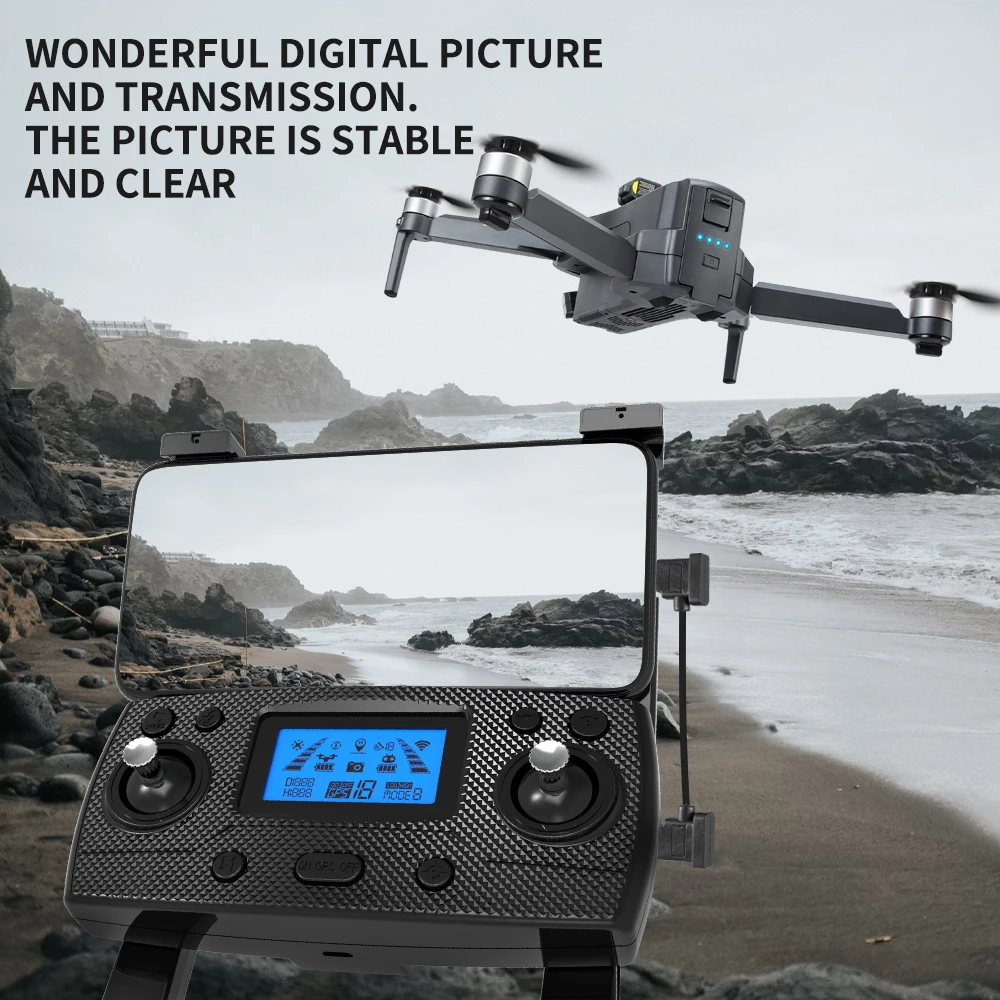 L109 PRO MAX RTS 5G Digital image transmission Drone Three-axis mechanica 4K Dual Camera GPS Profesional 3000M Drones 4