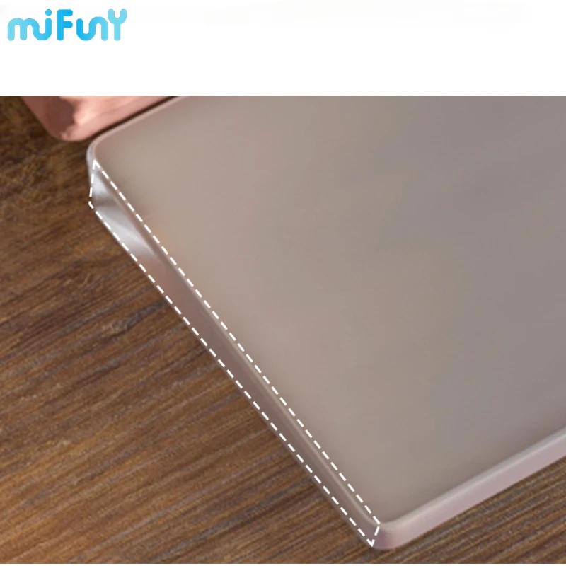 Mifuny-teclado Transparente Fosco Acrílico Descanso de Pulso Original Ergonômico para 60 68 75 87 98 104 Teclas Teclado Mecânico - Imagem 5